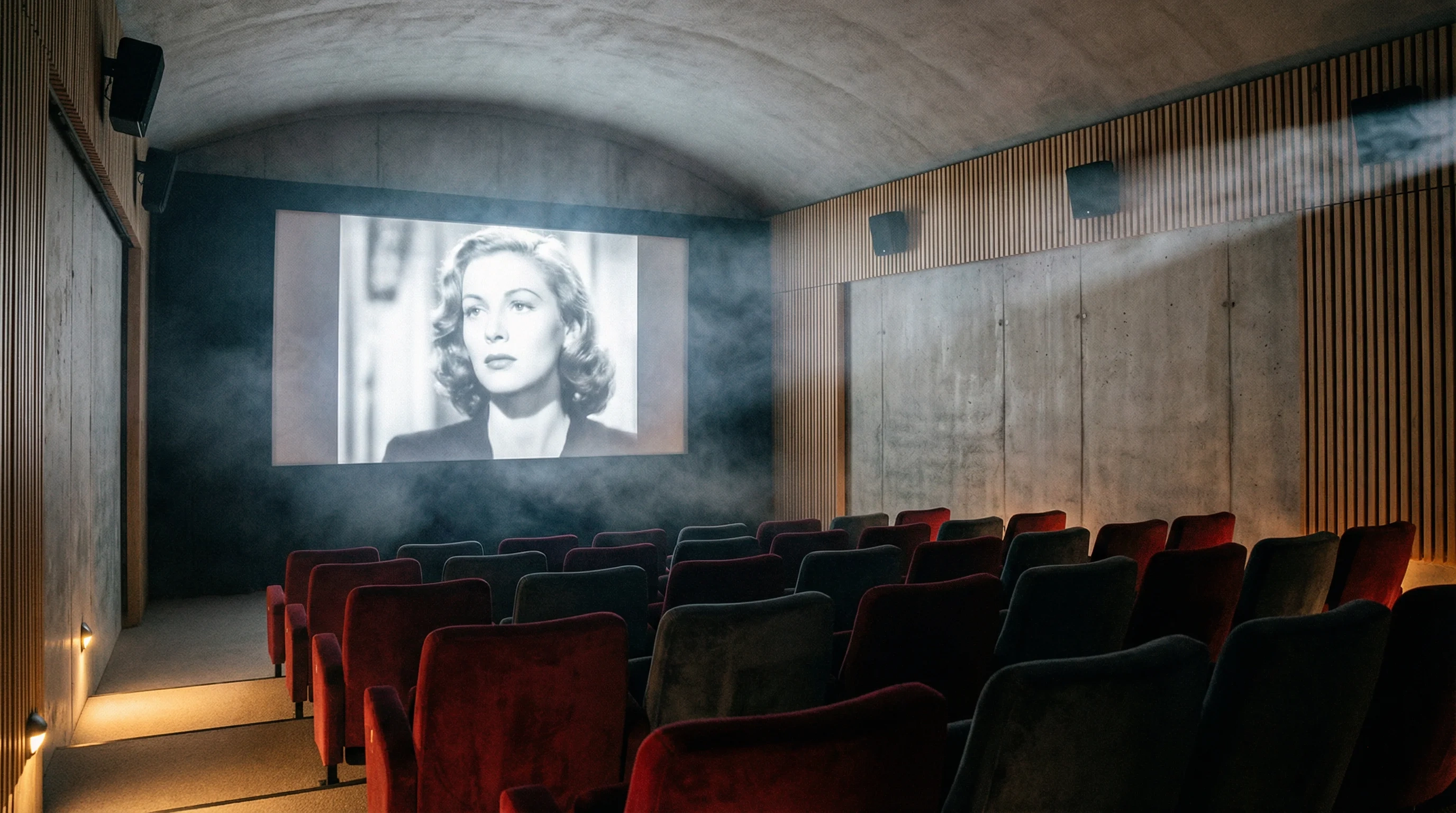 艺术影院放映长镜头电影 - 沉浸式观影体验